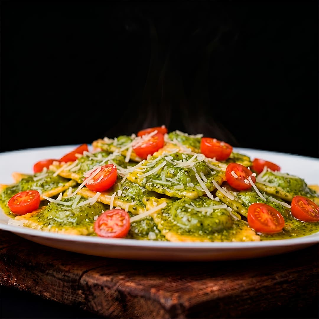 Raviolis de Ricotta y Espinaca